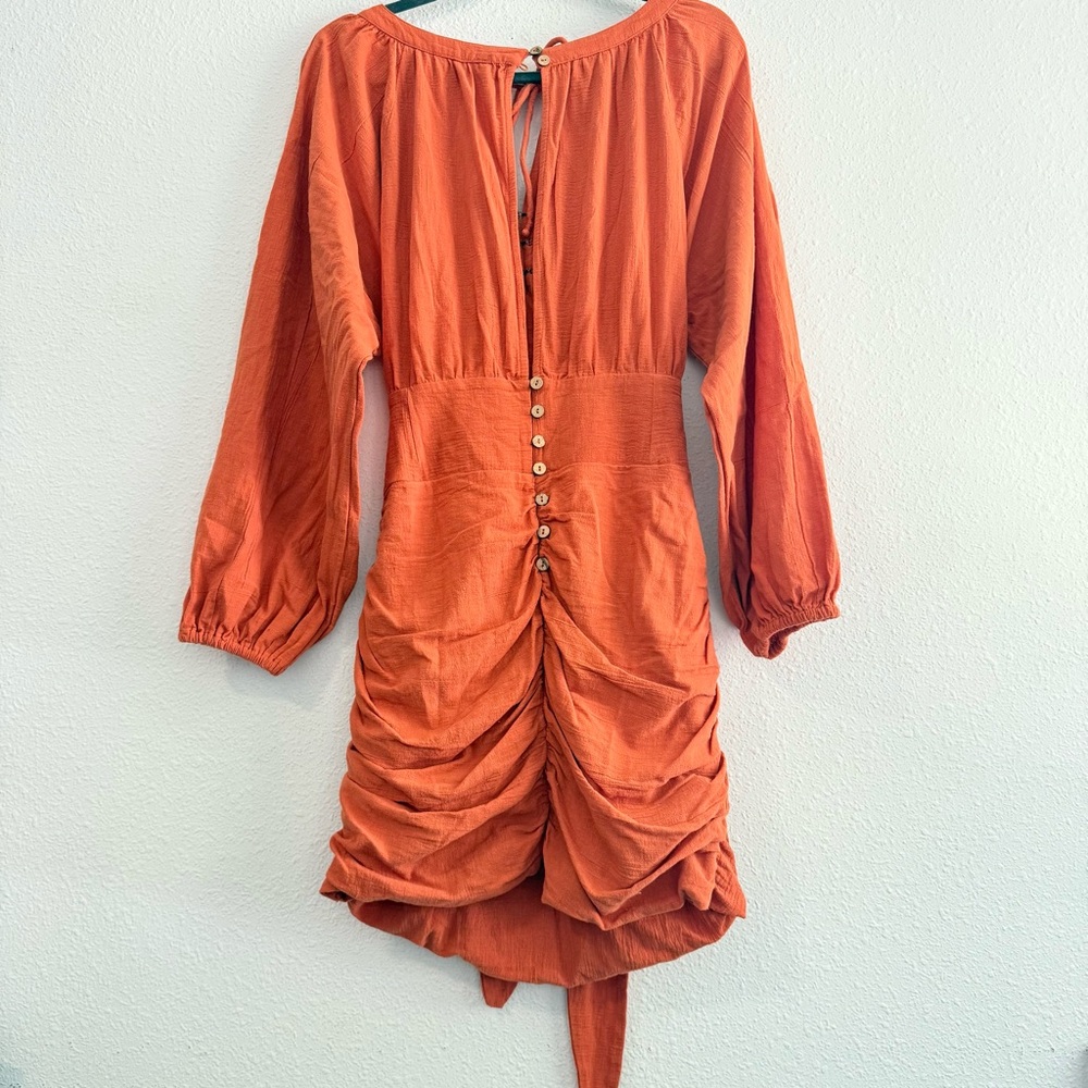 Free People The Only One Mini Dressβ Size L - Picture 3 of 11